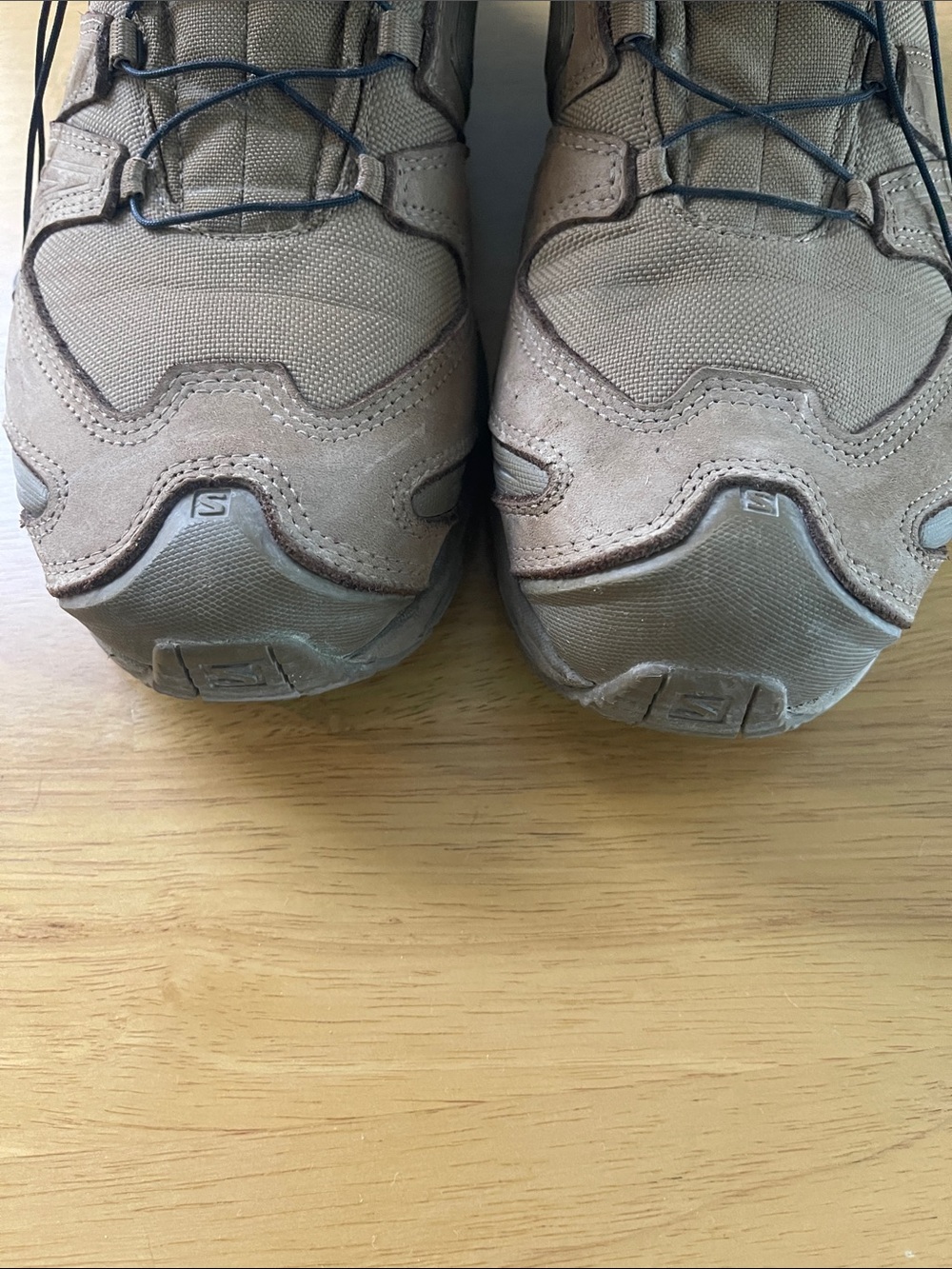 Salomon Brown Quick-Pull Tactical Hiking Boots - Picture 7 of 12